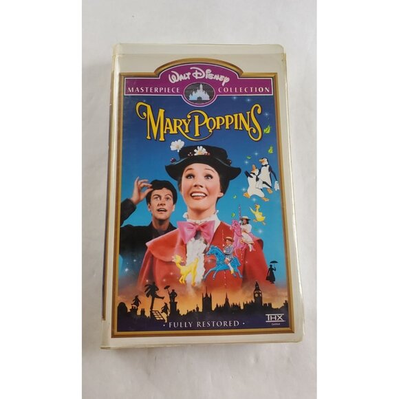 Walt Disney Other - Mary Poppins VHs Tape 1964 Fully Restored - Walt Disney Masterpiece Collection